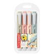 4006381619974-STABILO Swing cool NatureCOLORS - Pack de 4 surligneurs - couleurs assorties--0