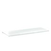 Tablette pour armoire à rideaux monobloc - L120 x P43 x H43 cm - blanc