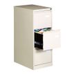 Classeur métallique monobloc professionnel - 3 tiroirs - H102 x L41 x P62 cm - beige