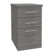 Caisson bout de bureau EXPRIM/LOFTER - L47 x P60 cm - imitation chêne gris