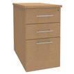 0404000124740-Caisson bout de bureau EXPRIM/LOFTER - L47 x P80 cm - imitation Hêtre--0