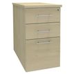 Caisson bout de bureau EXPRIM/LOFTER - L47 x P80 cm - imitation Erable