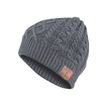 690590528192-Bonnet connecté Archos Music Beany - avec écouteurs intégrés en Bluetooth - gris-Avant-0