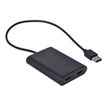 8595611701986-i-Tec - Adaptateur vidéo externe - USB 3.0 - 2 x HDMI-Angle gauche-1