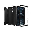 0840104215685-OtterBox Defender Series - coque de protection pour iPhone 12, 12Pro - noir-Arrière-8