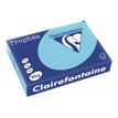 Clairefontaine Trophée - Papier couleur - A4 (210 x 297 mm) - 80 g/m² - Ramette de 500 feuilles - bleu alizé