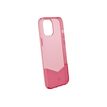 3571211443360-Force Case Pure - coque de protection pour Iphone 12 Pro Max - transparent rouge-Arrière-1