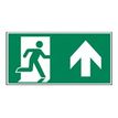 Pickup - Panneau de signalisation - 300 x 150 mm - sortie d'urgence flèche haut - direction
