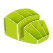 CEP Gloss - Multipot à crayons 8 compartiments - vert anis