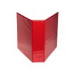 3130635518452-Exacompta Kreacover - Classeur à anneaux personnalisable - Dos 86 mm - A4 Maxi - rouge - 3 poche-Gauche-4