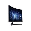 8806092005686-Samsung Odyssey G5 C27G55TQWR - écran LED 27" - incurvé -Angle gauche-4