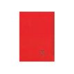 3037929814040-Clairefontaine Koverbook - Cahier polypro 24 x 32 cm - 96 pages - grands carreaux (Seyes) - rouge-Avant-0