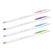 3086123498341-BIC Cristal UP - 20 Stylos à bille - couleurs fantaisies assorties - pointe moyenne (1,2 m-Angle gauche-3