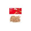 8410782134787-Apli - 45 mini pinces bois - naturel-Avant-0
