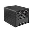 CEP Confort - Module de classement 5 tiroirs - noir