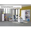 3483600783028-Bureau ARPE - 120 cm - Pieds métal - Blanc--1