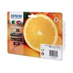 Epson 33XL Oranges - Pack de 5 - noir, noir photo, cyan, magenta, jaune - cartouche d'encre originale