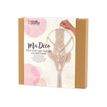 3532437910586-Graine Creative Ma Déco - kit macramé suspension cercle en bambou - 26 x 70 cm-Angle droit-0