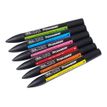 884955070352-ProMarker - Pack de 6 marqueurs double pointe - tons vibrants-Angle gauche-1