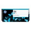 889296103301-HP 727XL - cyan - cartouche d'encre originale (F9J76A)-Avant-0