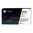 HP 654A - jaune - cartouche laser d'origine