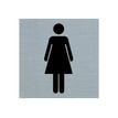 Pickup Alulook - Pictogramme Dames - 80 x 80 mm