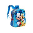 8445118016260-Sac à dos maternelle Mickey Pluto 3D - 1 compartiment - bleu - Karactermania-Angle gauche-0
