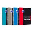 3020120056623-Oxford Etudiants - Cahier trieur Organiserbook A4+ (24 x 29,7 cm) - 160 pages - grands carreaux (Seyes) - disponib-Angle gauche-2