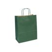 3329683957102-Clairefontaine - 25 Sacs cadeau kraft - 22 cm x 10 cm x 27 cm - vert-Angle gauche-0