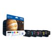5014047562396-Brother LC1240 - Pack de 4 - noir, cyan, magenta, jaune - cartouche d'encre originale-Angle gauche-2