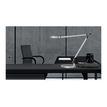 3595560014286-Unilux - Lampe de bureau Senza 2 - LED - multiples réglages - gris métal-Avant-4