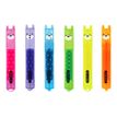 8059174834371-Legami Teddy's Mood - Pack de 6 mini surligneurs - bleu, vert, jaune, orange, rose, pourpre-Avant-0