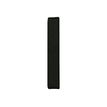 Oberthur Nomade - Etui simple noir - pour 1 stylo