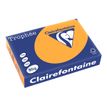 Clairefontaine Trophée - Papier couleur - A4 (210 x 297 mm) - 80 g/m² - Ramette de 500 feuilles - clémentine