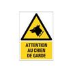 8711234129291-Pickup - Panneau Attention aux chiens  - 230 x 330 mm-Avant-0