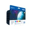 5014050000007-Brother LC970 - Pack de 4 - noir, cyan, magenta, jaune - cartouche d'encre originale-Angle gauche-2