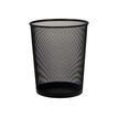 3386177056949-Clementina Frog - Corbeille à papier mesh - noir-Avant-0