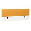 Écran de séparation pour bureau YES ! - L160 x H60 - tissu mandarine