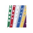 3045059718893-Oxford - 10 Pochettes perforées - A4 - lisse - pour 12 feuilles - 9/100 - 5 coloris vifs-Gros plan-1