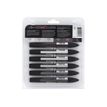 884955071045-ProMarker - Pack de 6 marqueurs double pointe - tons neutres-Arrière-2