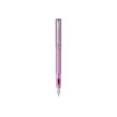 Parker Vector XL - Stylo plume lilas - pointe moyenne - bleu