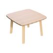 Table basse WOODY - L60 x H40 x P60 cm - plateau hêtre