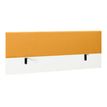 Écran de séparation pour bureau YES ! - L140 x H60 - tissu mandarine