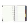 Filofax Saffiano - Carnet de notes à spirale A5 - or métallisé