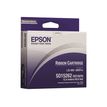 0010343601345-Epson S015262 - noir - ruban d'impression original-Angle gauche-2