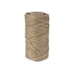 8410782131250-Apli Agipa - Bobine de ficelle en chanvre naturel - 80m - brun-Avant-0