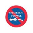 8711234127822-Pickup - Pictogramme rond - Pas de parking-Enlèvement demandé - 300 mm-Avant-0
