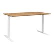 Bureau YES ! - 140 cm - Pieds métal fixes - Merisier