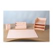 9002493116931-Exacompta Aquarel - Corbeille à courrier 3 niveaux - corail-Angle droit-4