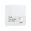 Sigel Artverum - Tableau magnétique en verre - 48 x 48 cm - blanc